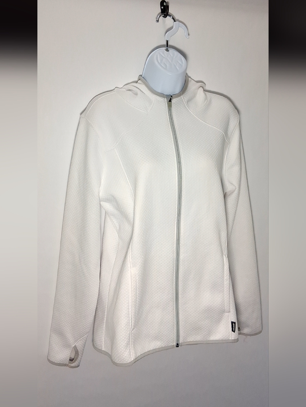 Avia White Zip Hoodie Women's Size L